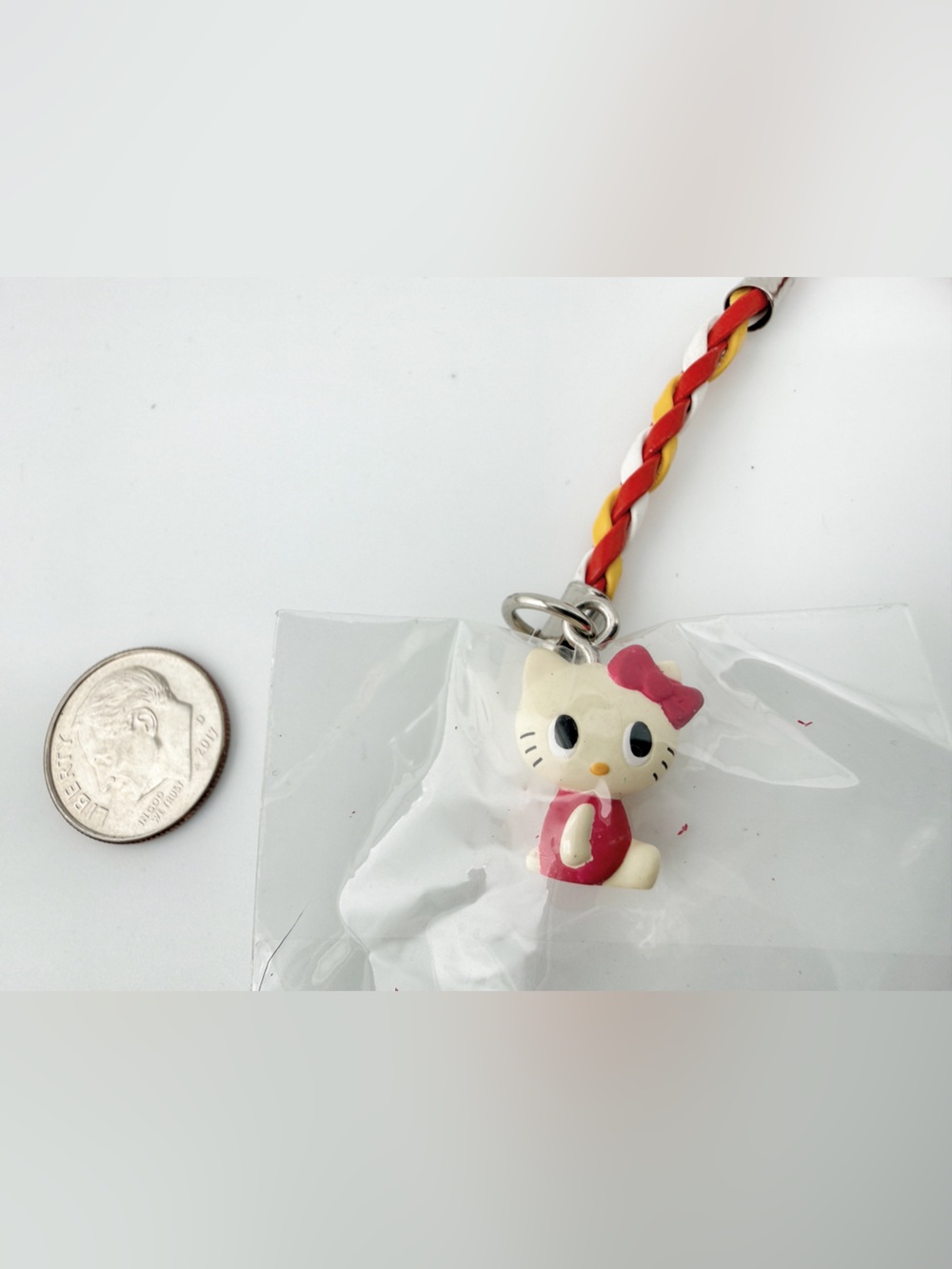 Vintage Hello Kitty Sanrio Japan Strap Charm - Classic Retro Sanrio Design NWT